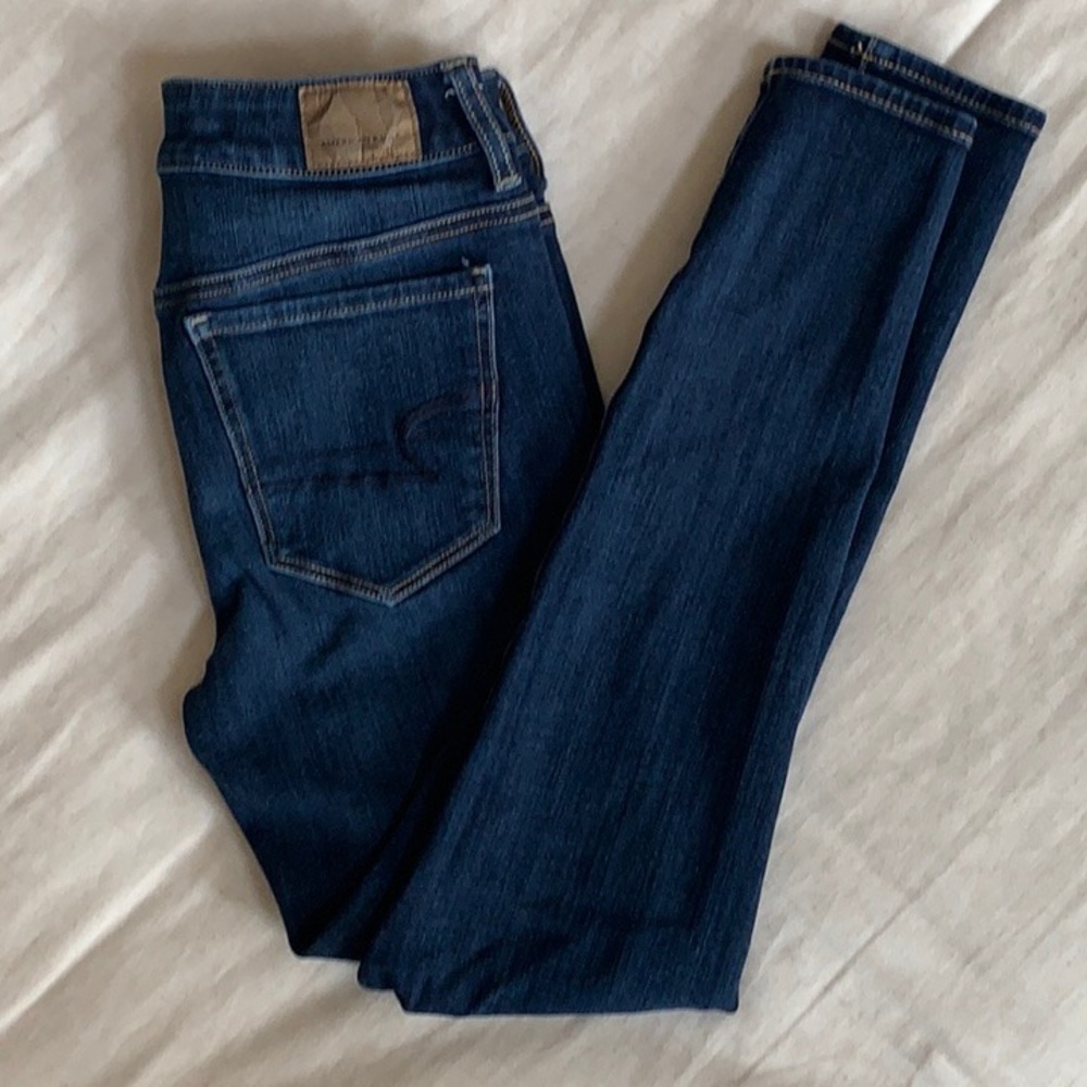 AMERICAN EAGLE skinny jeans, size 0 SHORT